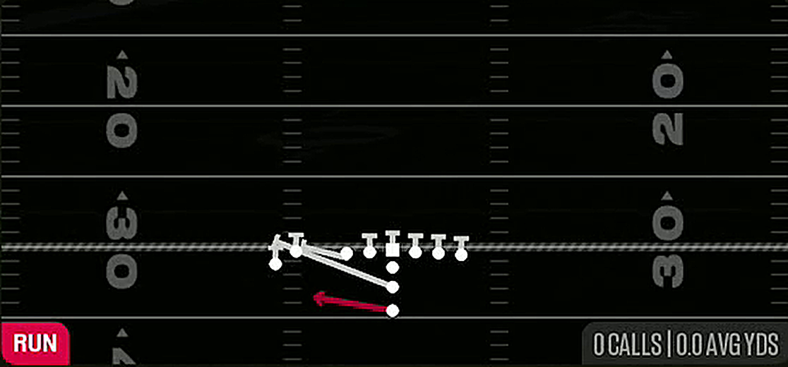 HB Wk Toss from I Form Close Flex
