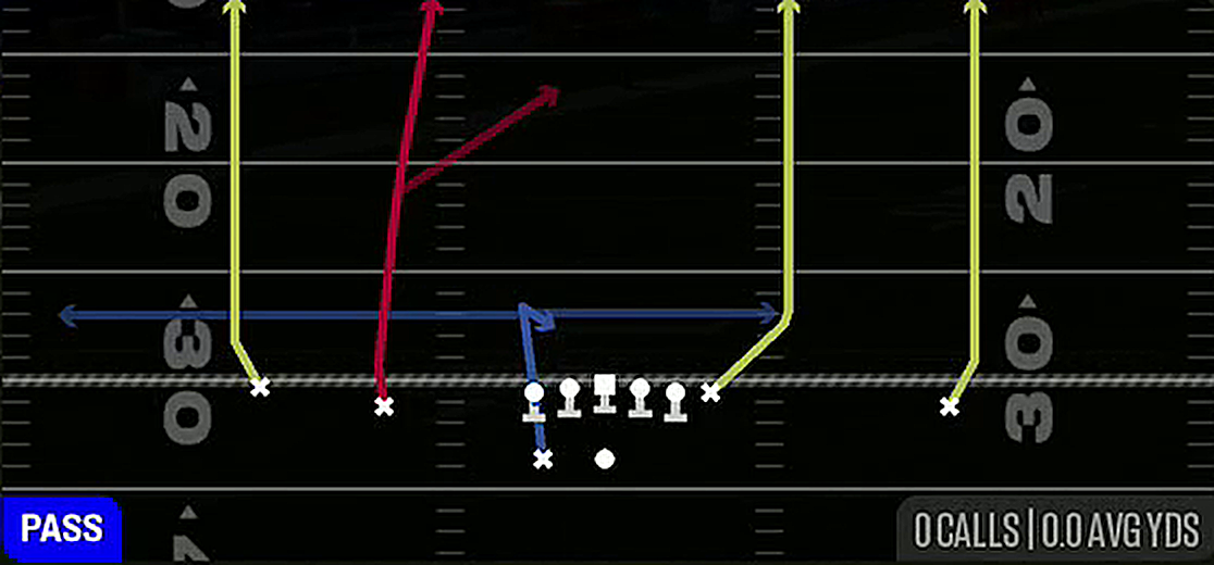 Four Verticals from Gun Doubles HB Wk