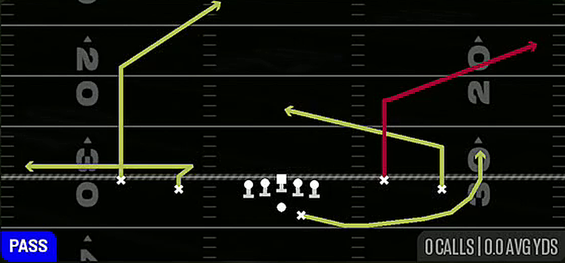 Y Corner from Gun Spread Flex