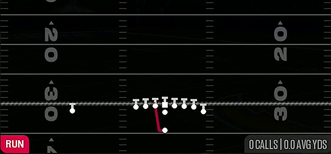 HB Plunge from Singleback Wing Tight