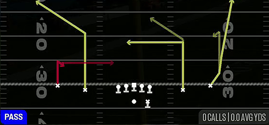 Hook from Gun Spread