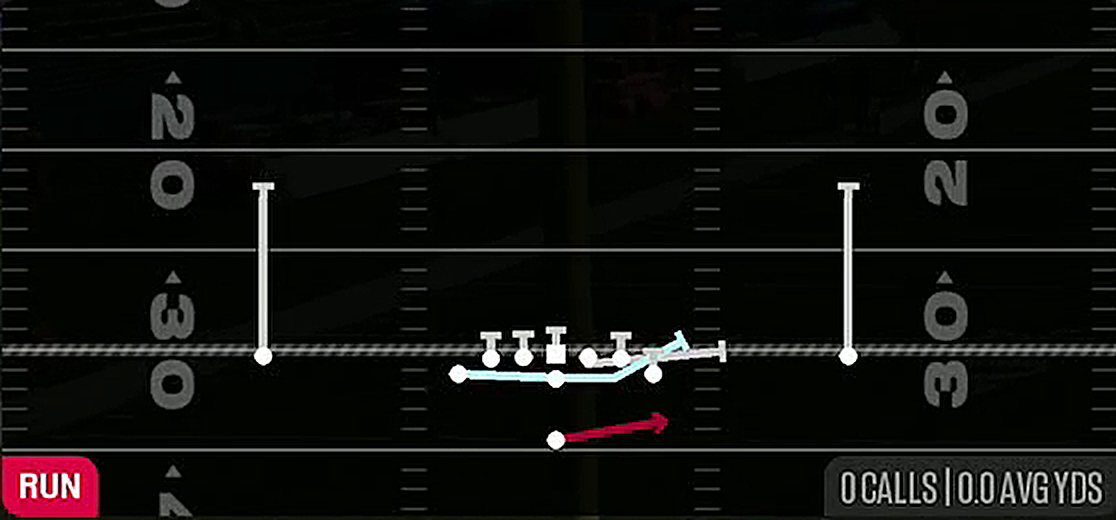Mtn HB Toss from Singleback Deuce