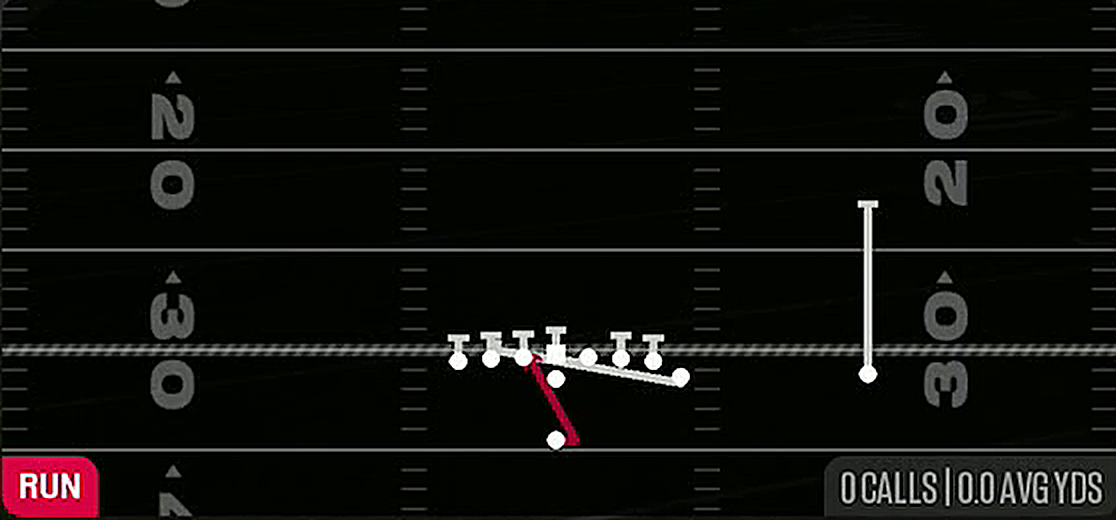 HB Counter U from Singleback Wing Tight Z