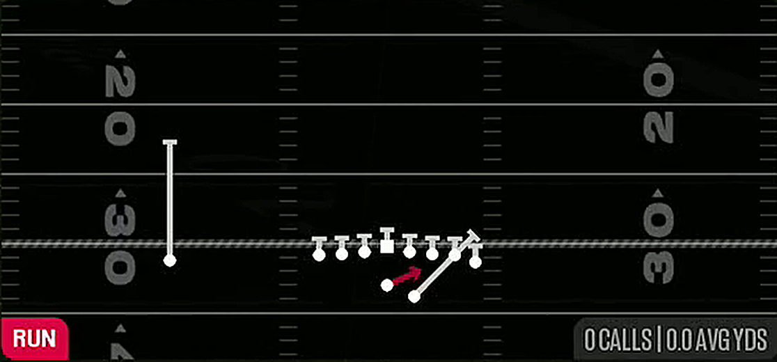 QB Zone from Gun Wing Tight