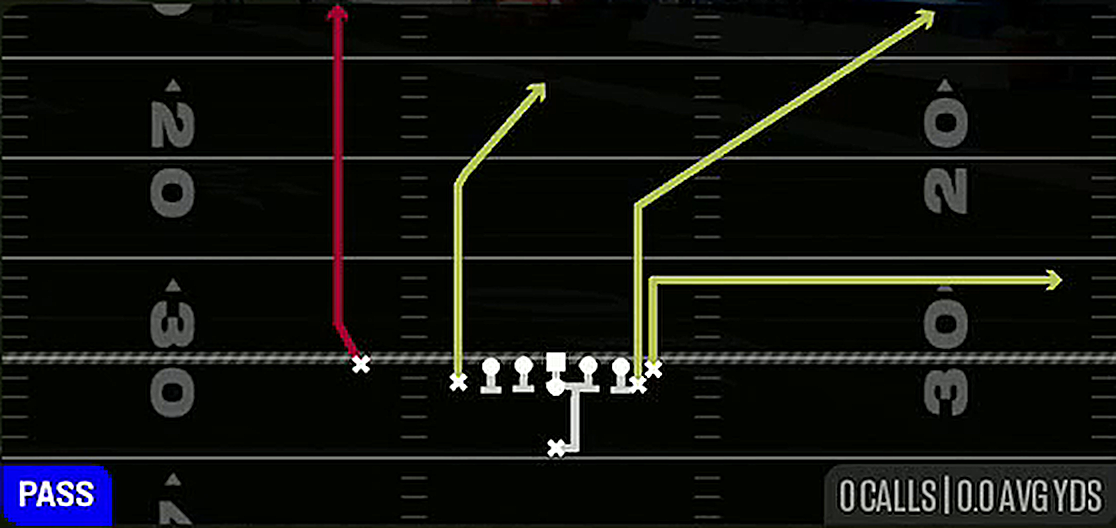 PA FL Stretch from Singleback East Tight
