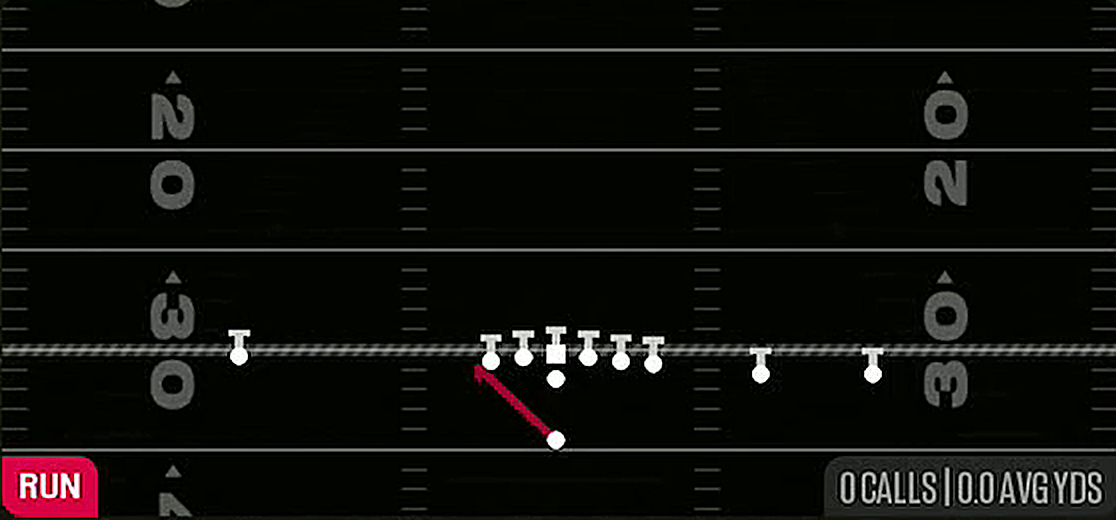 HB Zone Wk from Singleback Trips Y Slot