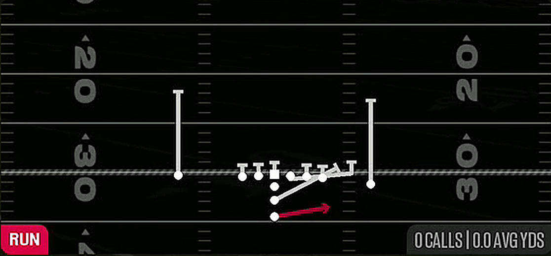 HB Toss from I Form Close