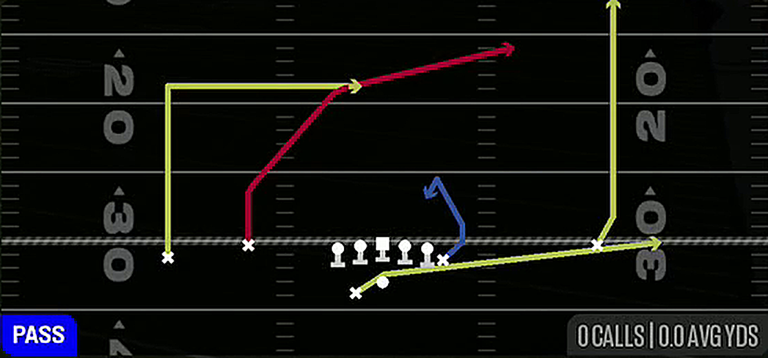 PA Go Slot Cross from Gun Flex Y Off Wk