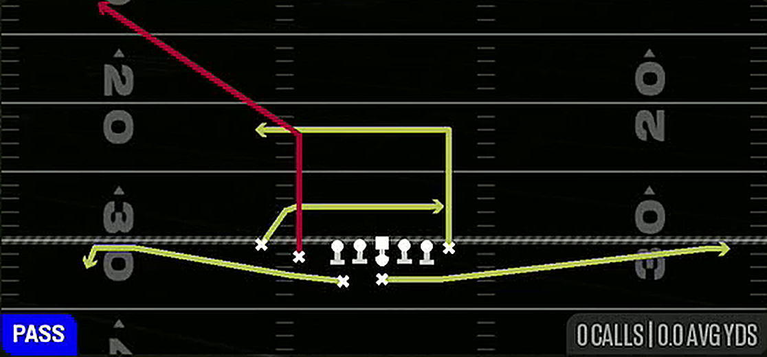 Z Corner X Cross from Far Tight Slot