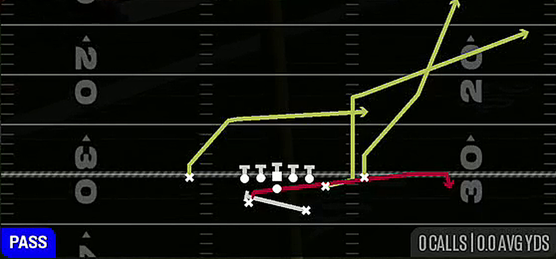 PA Slide from Split Backs Offset Wing Close