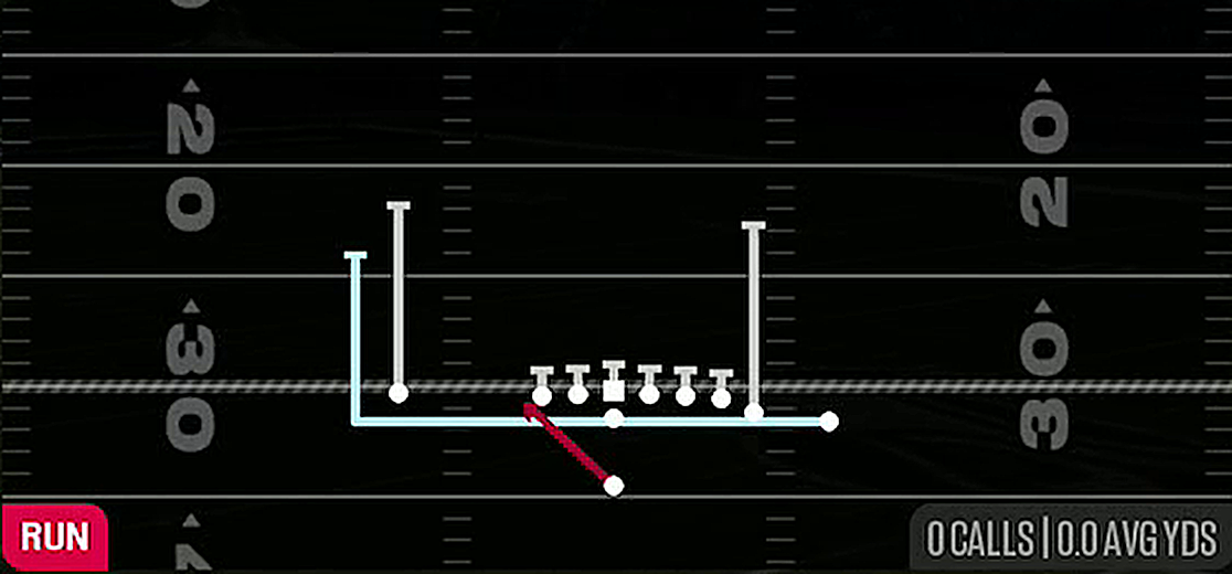 Mtn HB Zone Wk from Singleback Y Trips Close Wing