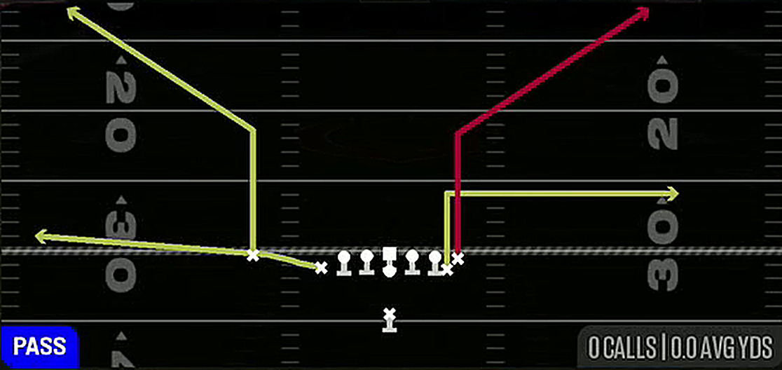 TE Corners from Singleback East Tight