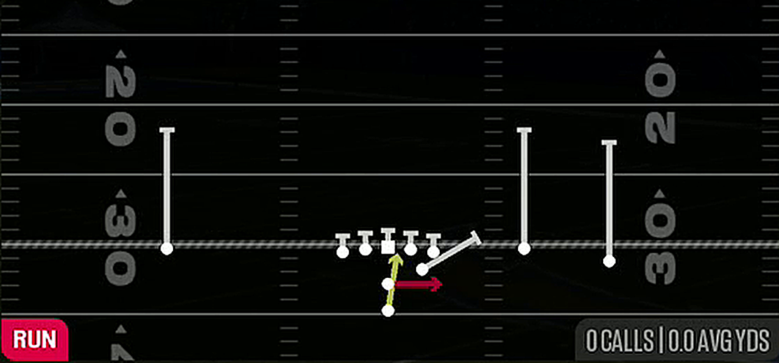 Read Option from Pistol Open Flex