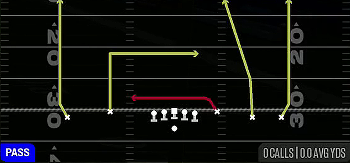Y Shallow Cross from Gun Empty Base Flex