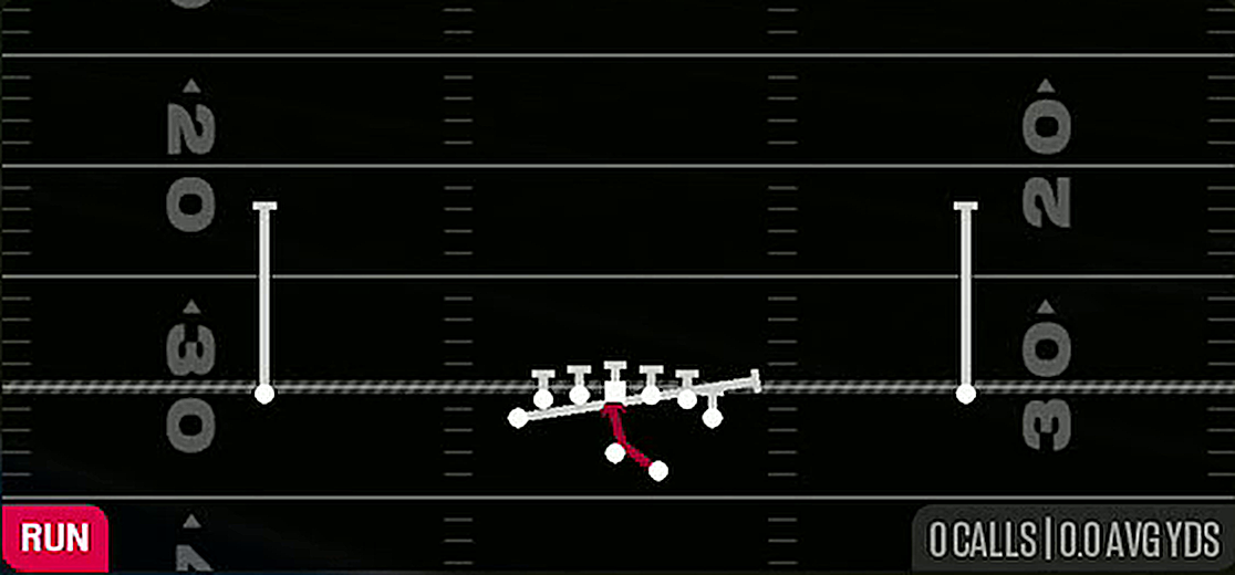 Inside Zone Split from Gun Deuce