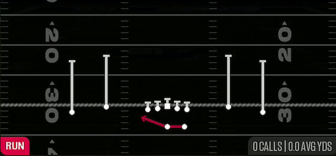 HB Sweep from Gun Spread Dbl Flex