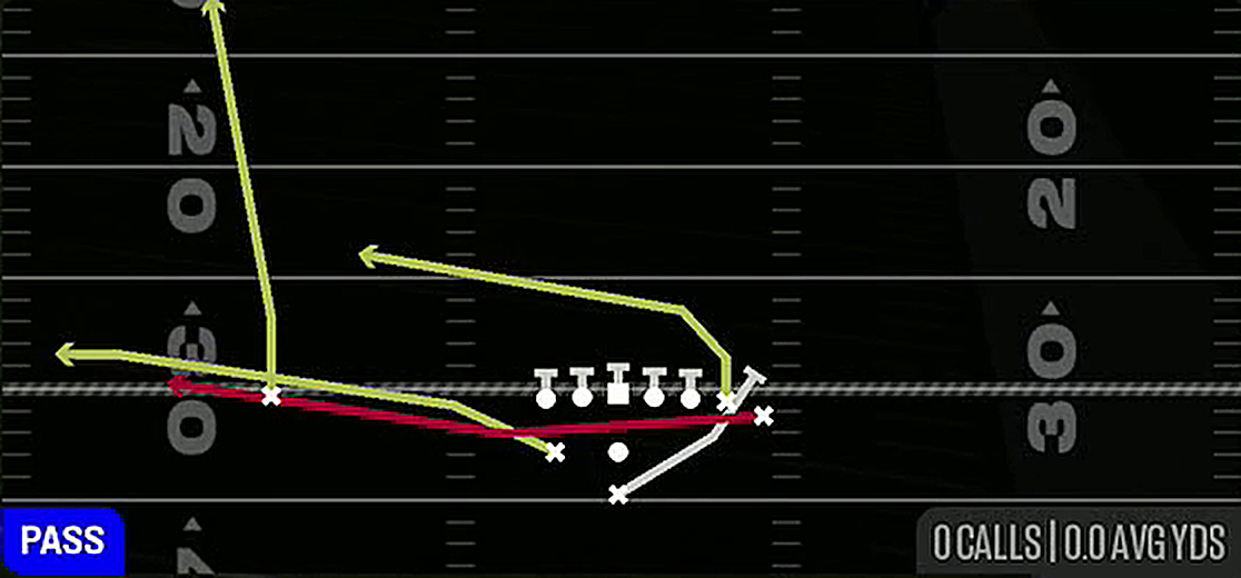 PA TE Slide from Pistol Weak I Wing