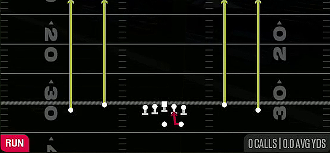 HB Mid Draw from Gun Spread Dbl Flex