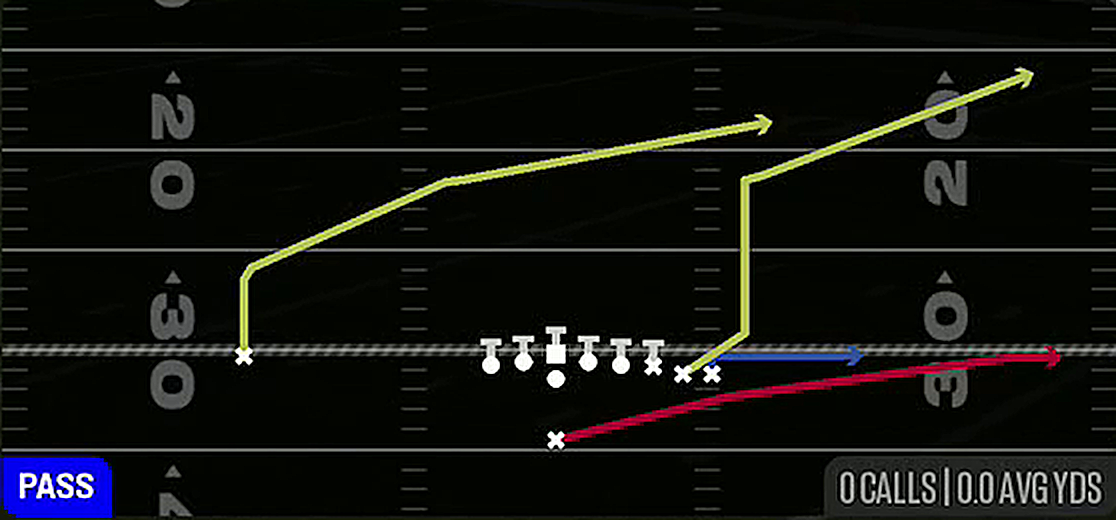 PA Sprint HB Flat from Singleback Wing Pair