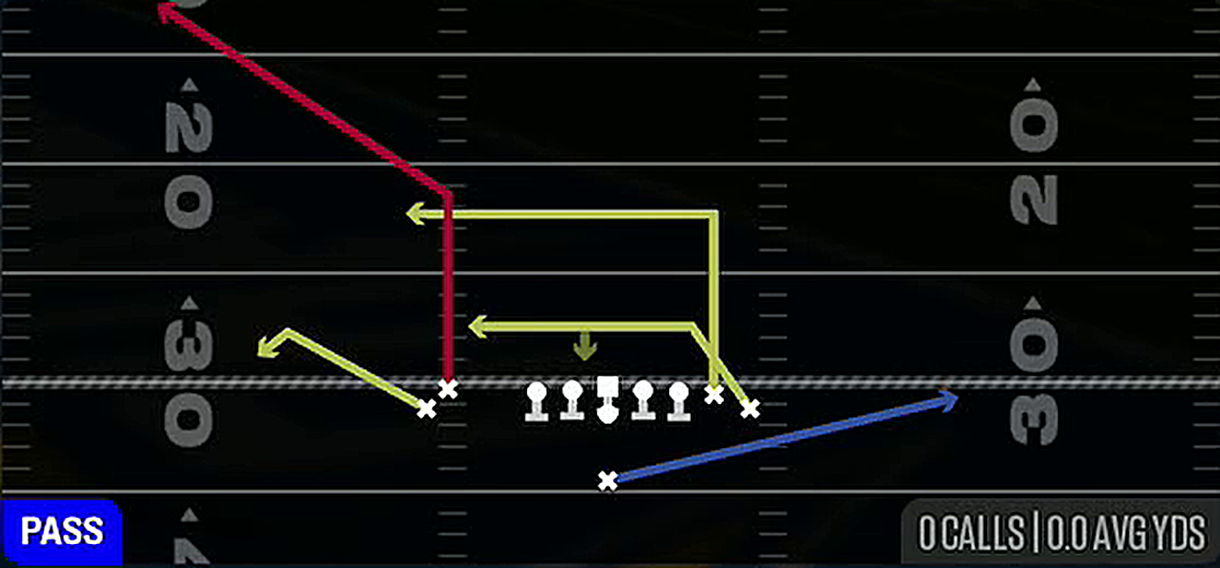 Smash from Singleback Wing Flex Close