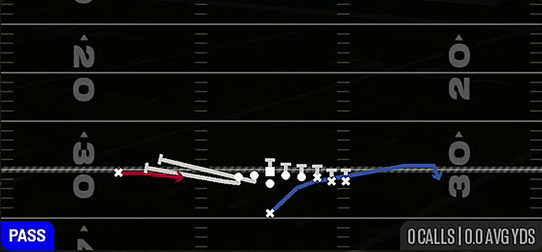 PA WR Screen from Singleback Wing Pair