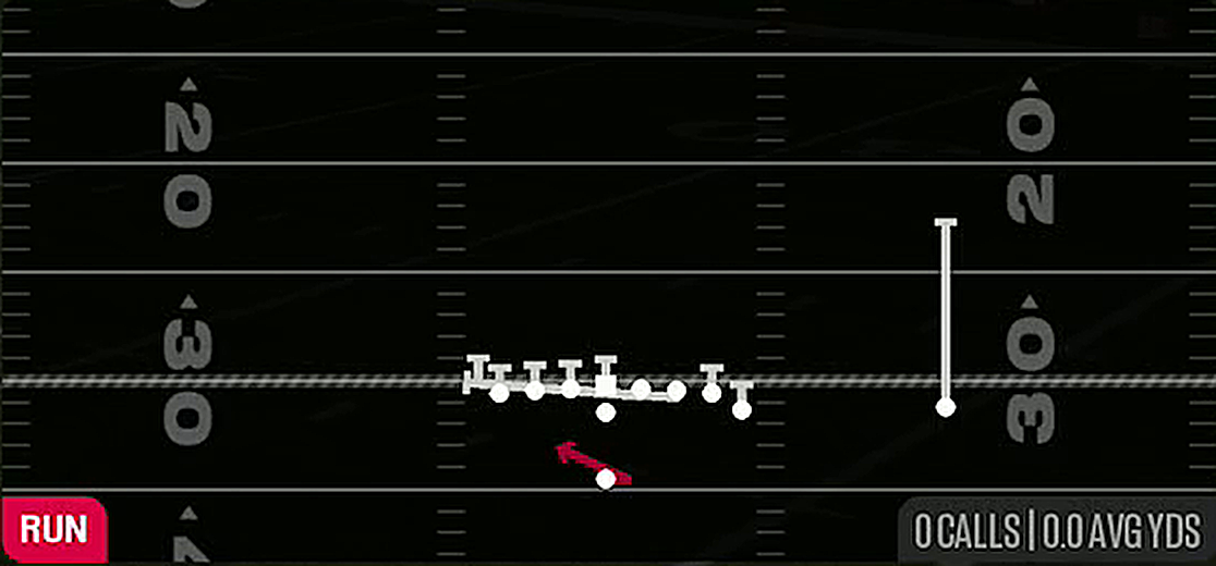 HB Counter Wk from Singleback Wing Tight Z