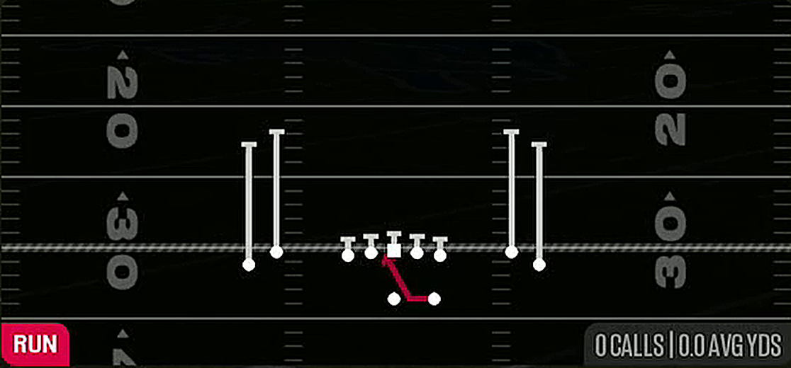 Inside Zone from Gun Tight Open