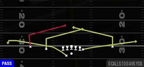 Double Slants from Gun Doubles Y Off Wk