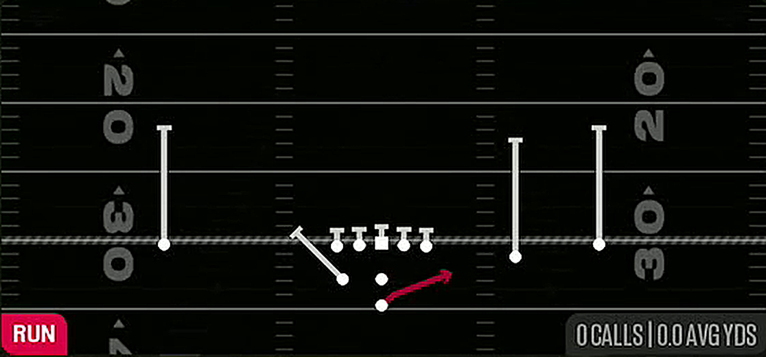 HB Stretch from Pistol Weak Slot Open