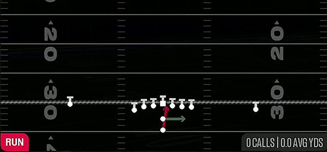 Read Option from Pistol U Off