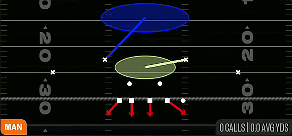 Cover 1 Robber from 4-3 Under