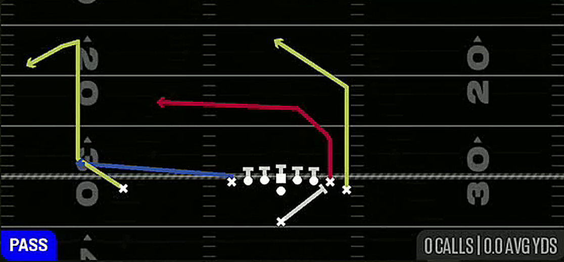 PA Boot Left from Singleback Wing Tight