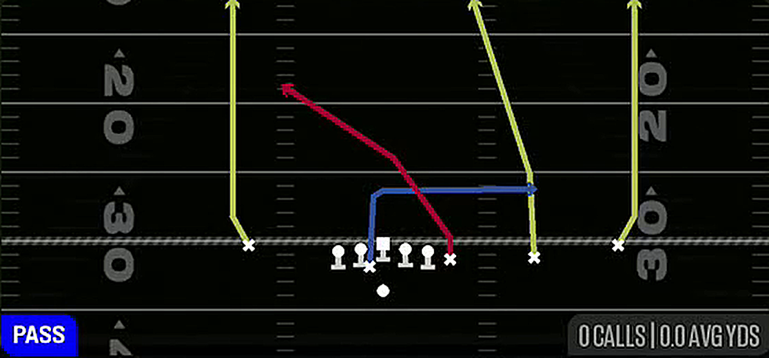 Four Verticals from Gun Wing Trips Wk Nasty Goose
