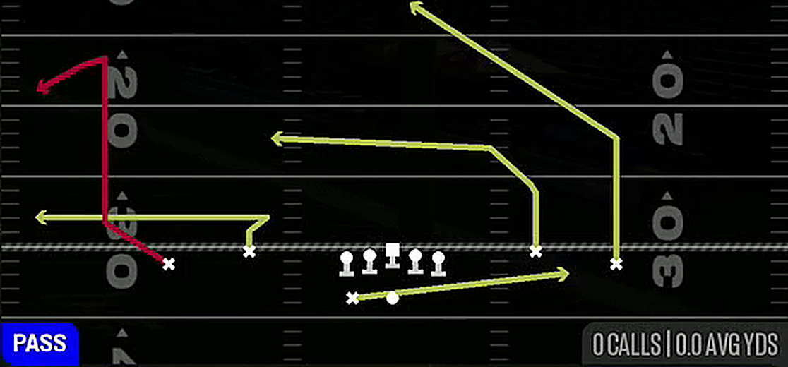 PA Read from Gun Spread Dbl Flex Wk