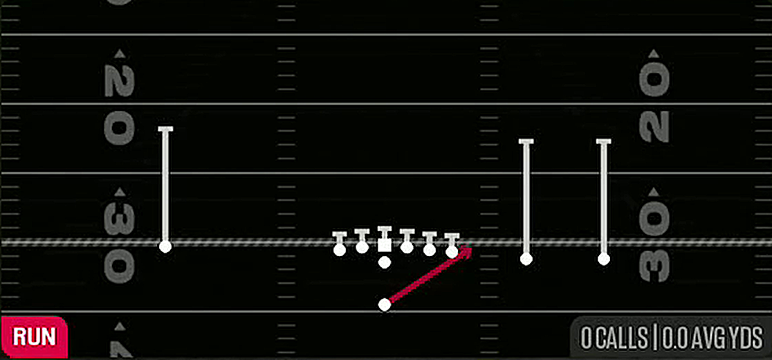 HB Stretch from Singleback Trips Y Slot
