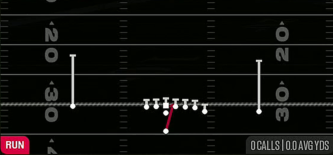 HB Dive from Singleback Wing