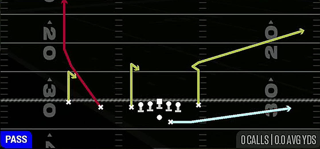 Mtn Slot Fade Y-Cross from Gun U Off Trips Flex