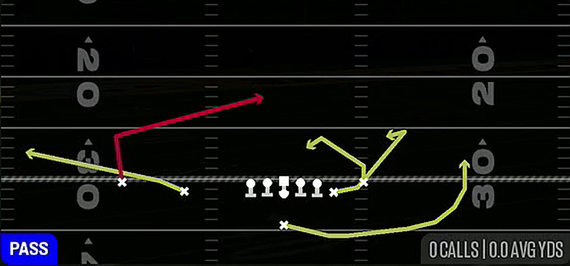 Dragon Spacing from Singleback Doubles Off Close