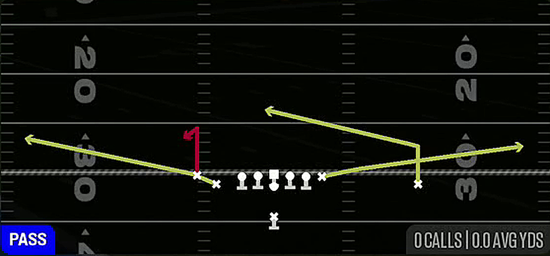 Stick from Singleback Doubles North