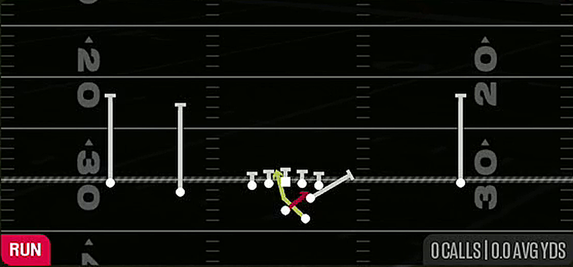Read Option from Gun Slot Left