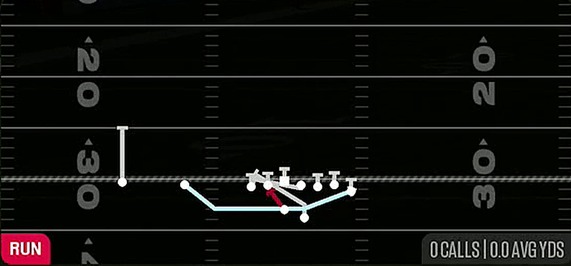 Jet QB Counter from Gun Wing Slot Offset