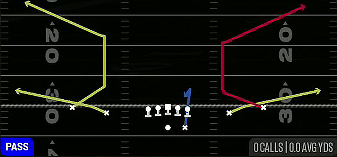 Corner Strike from Gun Spread