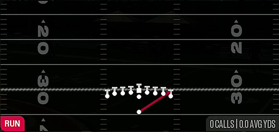 HB Stretch from Singleback Ace Double Wing